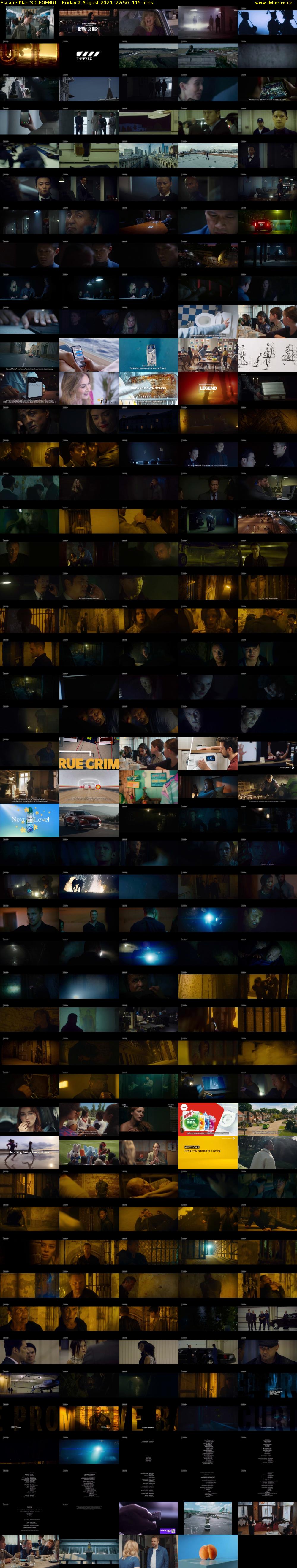 Escape Plan 3 (LEGEND) Friday 2 August 2024 22:50 - 00:45