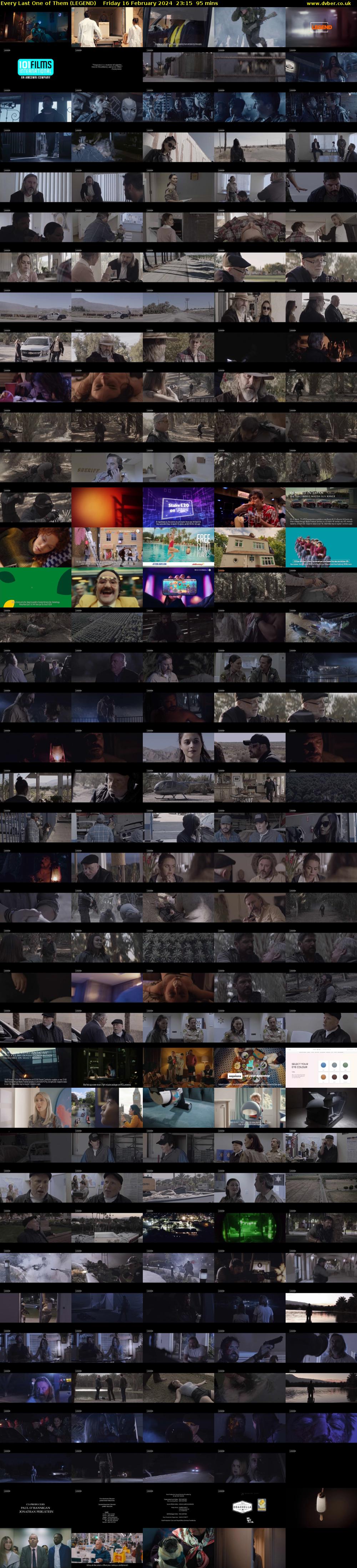 Every Last One of Them (LEGEND) Friday 16 February 2024 23:15 - 00:50