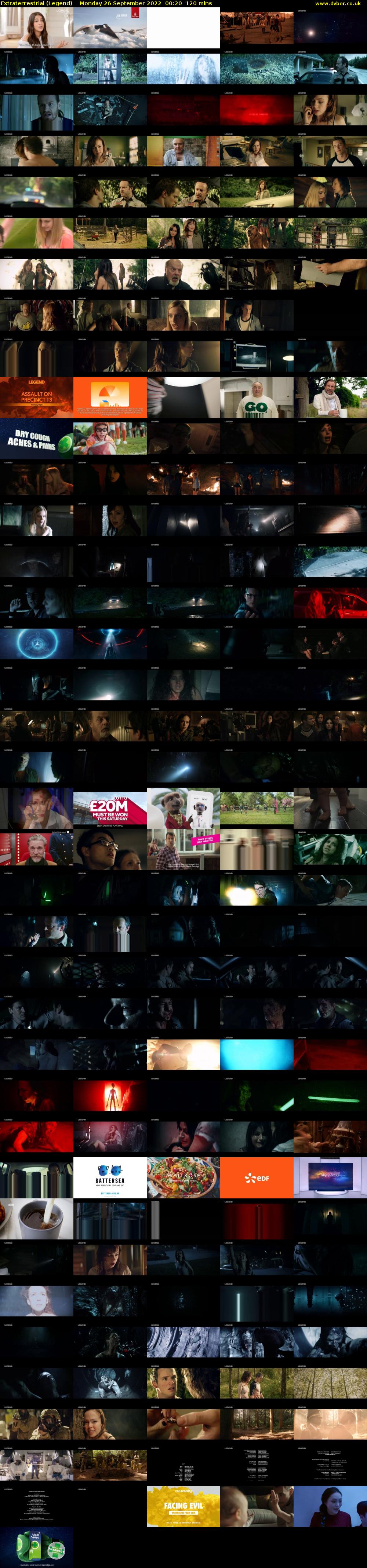 Extraterrestrial (Legend) Monday 26 September 2022 00:20 - 02:20