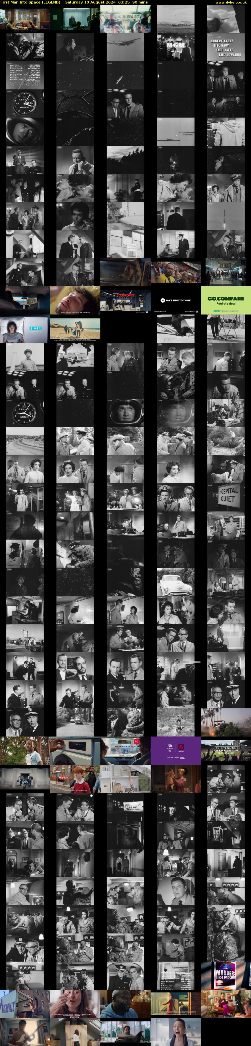 First Man Into Space (LEGEND) Saturday 10 August 2024 03:25 - 04:55