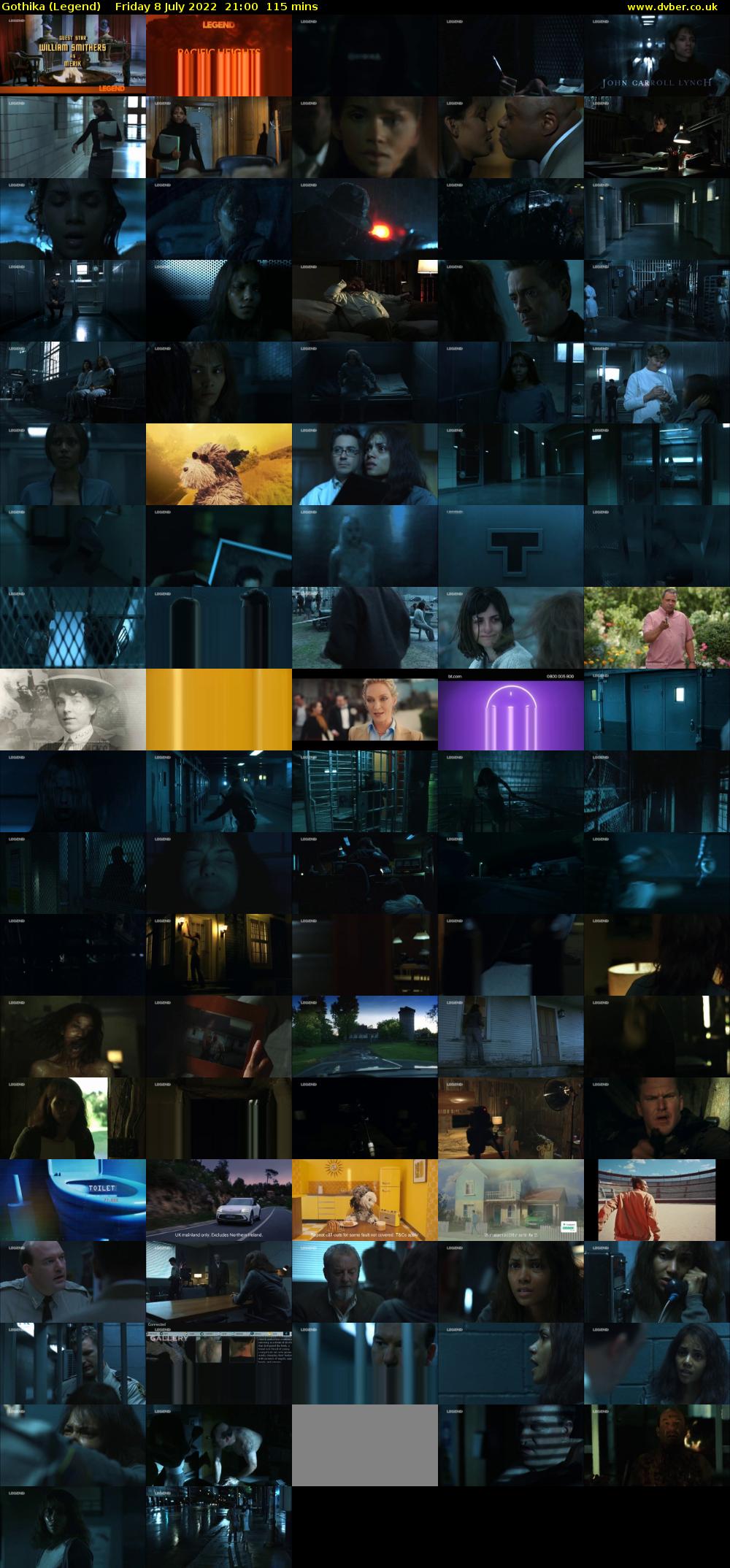 Gothika (Legend) Friday 8 July 2022 21:00 - 22:55