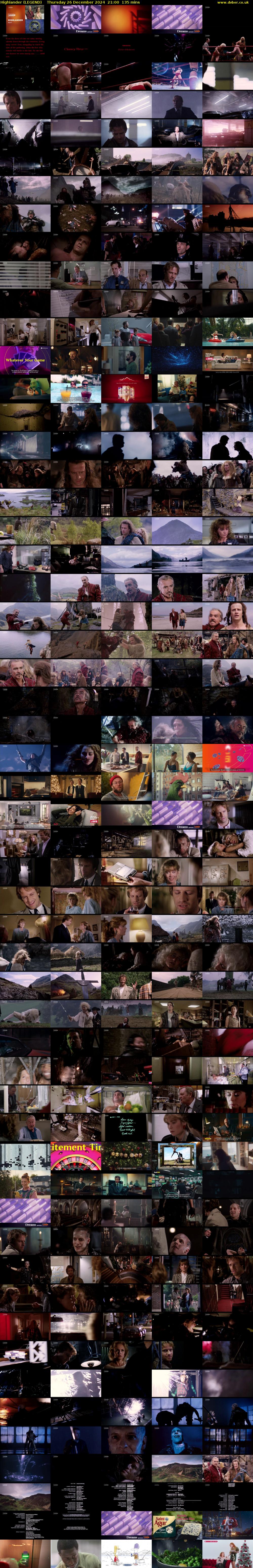 Highlander (LEGEND) Thursday 26 December 2024 21:00 - 23:15