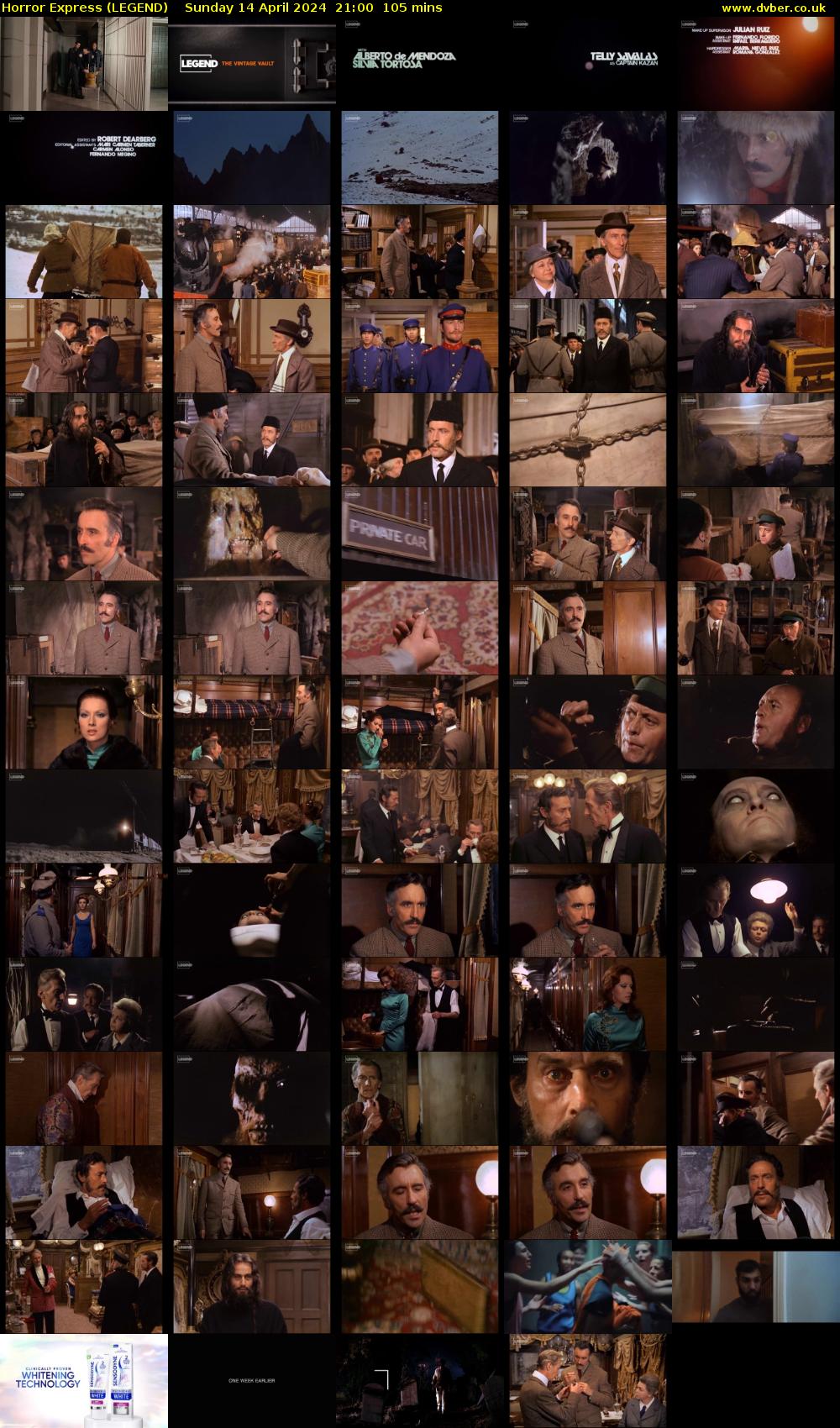 Horror Express (LEGEND) Sunday 14 April 2024 21:00 - 22:45