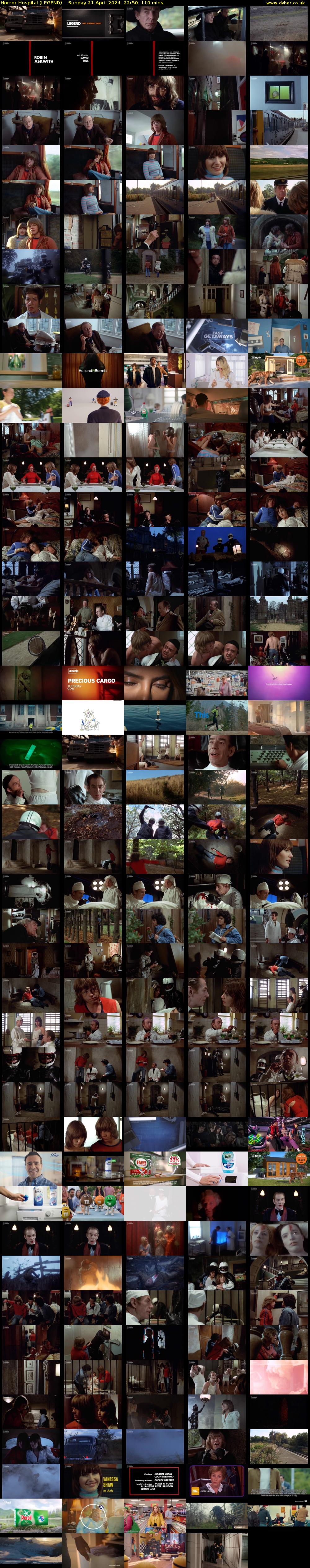 Horror Hospital (LEGEND) Sunday 21 April 2024 22:50 - 00:40