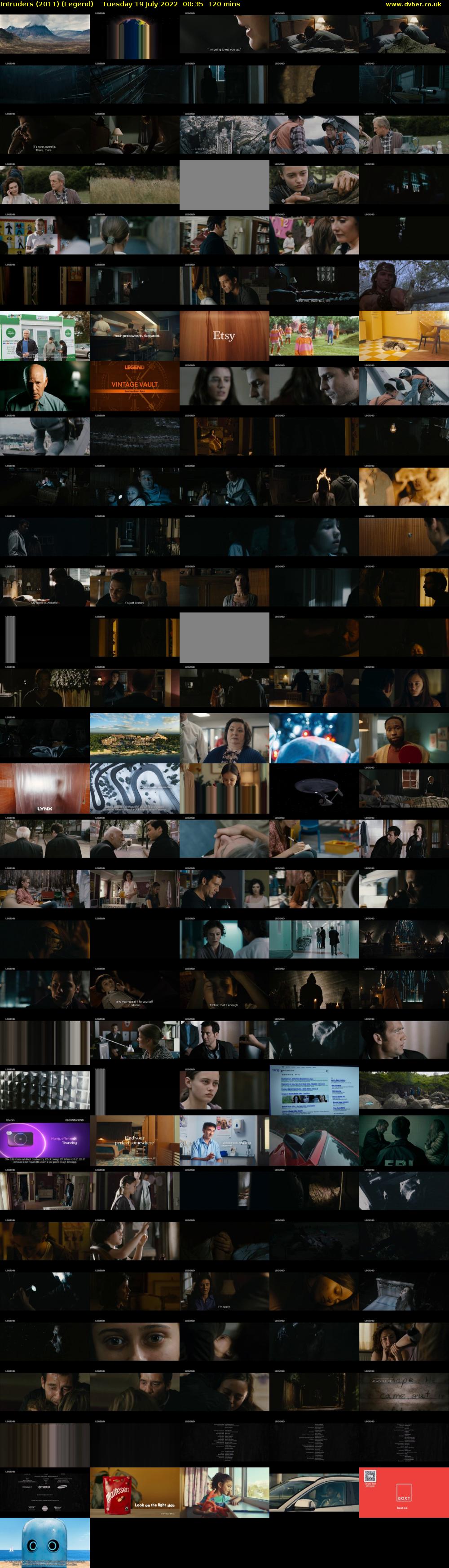 Intruders (2011) (Legend) Tuesday 19 July 2022 00:35 - 02:35