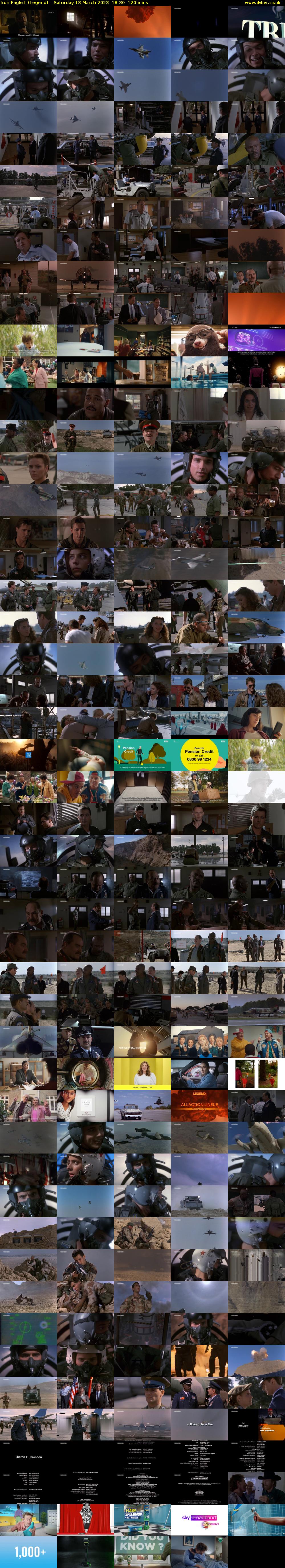 Iron Eagle II (Legend) Saturday 18 March 2023 18:30 - 20:30