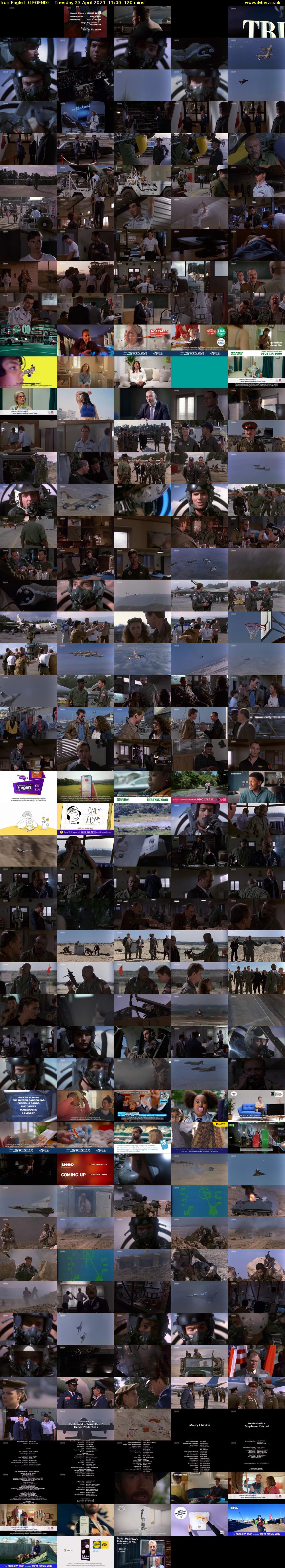 Iron Eagle II (LEGEND) Tuesday 23 April 2024 11:00 - 13:00
