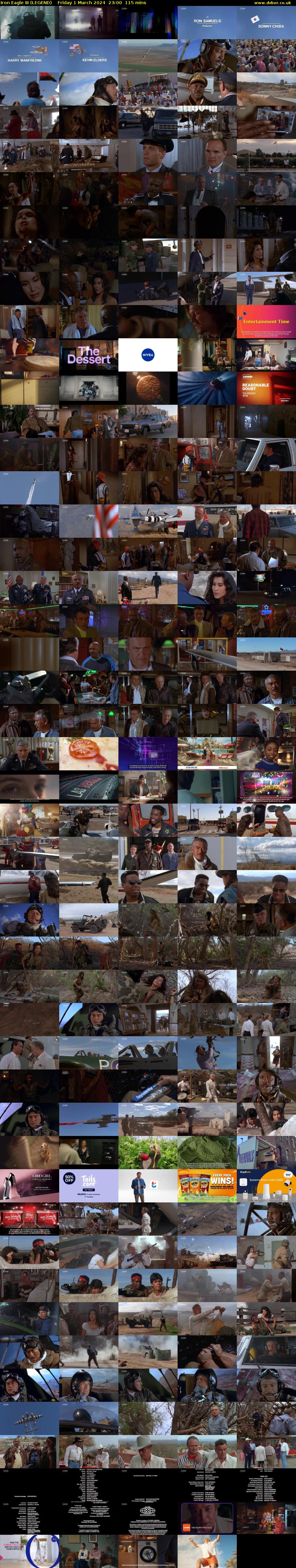 Iron Eagle III (LEGEND) Friday 1 March 2024 23:00 - 00:55