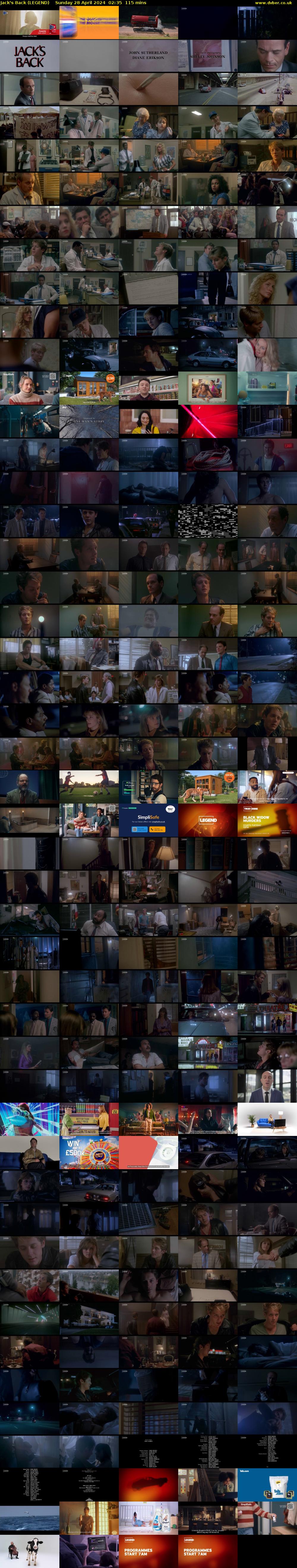 Jack's Back (LEGEND) Sunday 28 April 2024 02:35 - 04:30