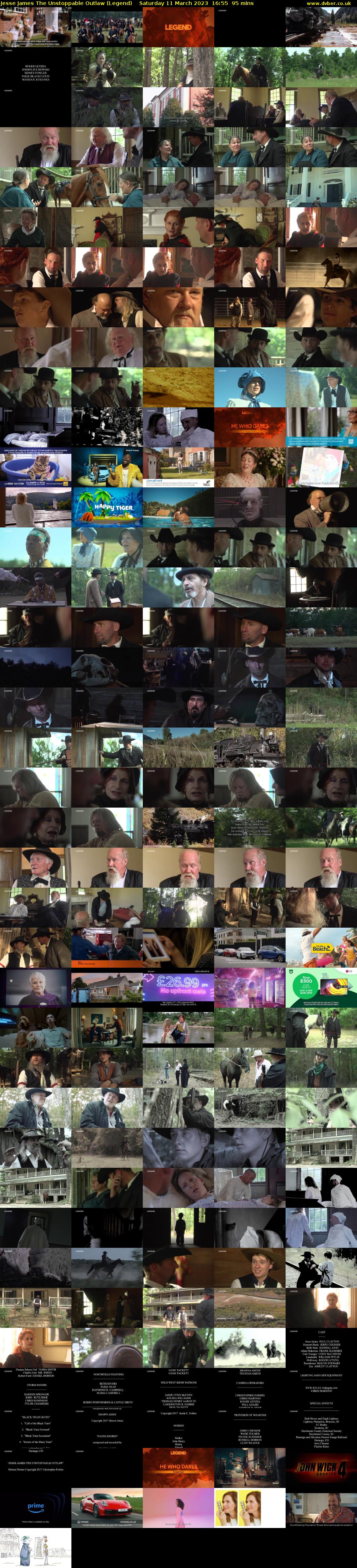 Jesse James The Unstoppable Outlaw (Legend) Saturday 11 March 2023 16:55 - 18:30
