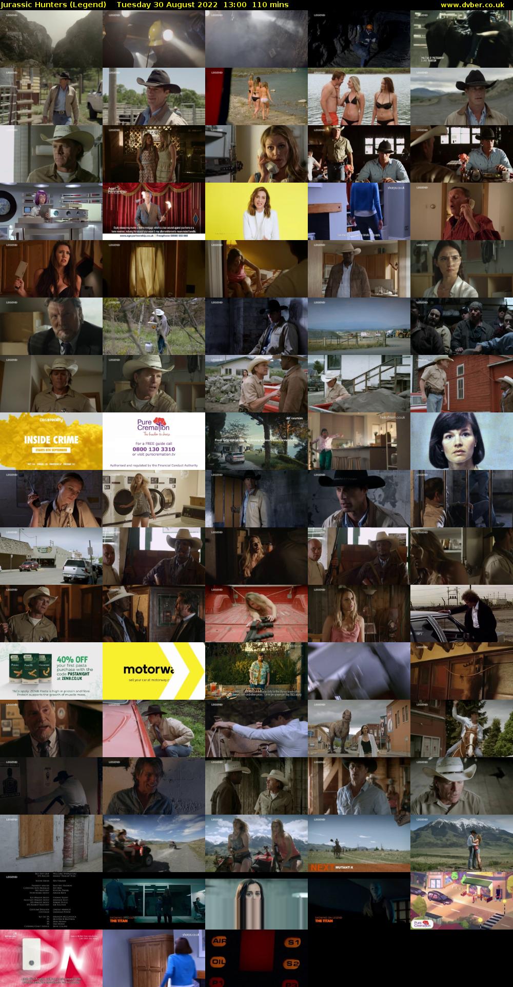 Jurassic Hunters (Legend) Tuesday 30 August 2022 13:00 - 14:50