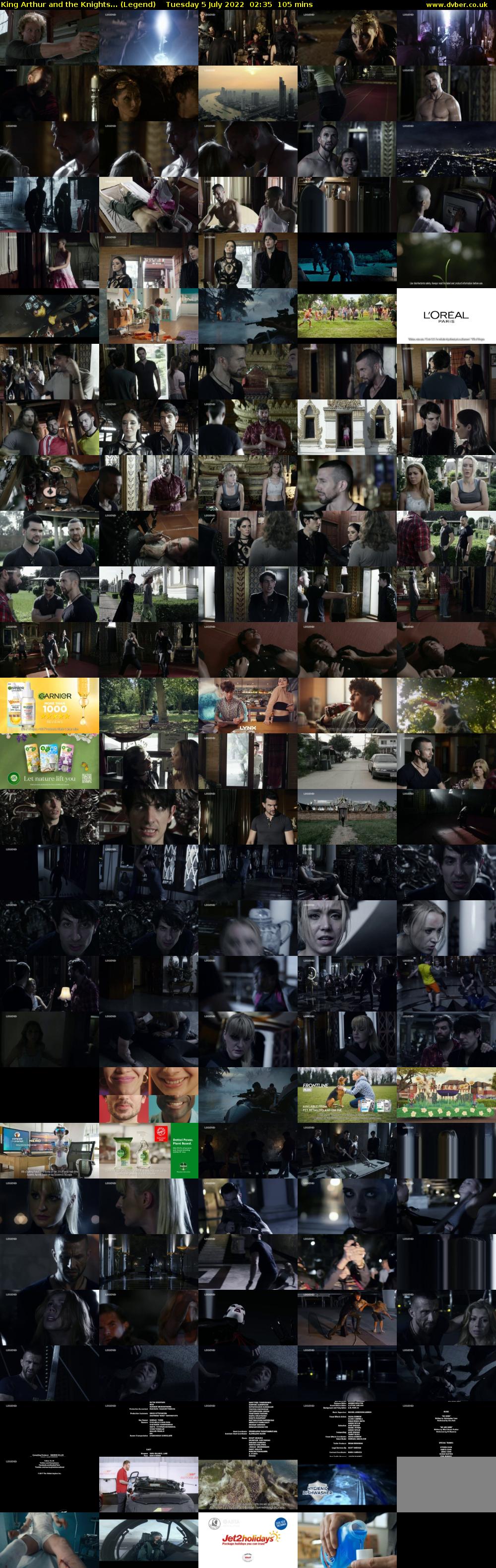 King Arthur and the Knights... (Legend) Tuesday 5 July 2022 02:35 - 04:20
