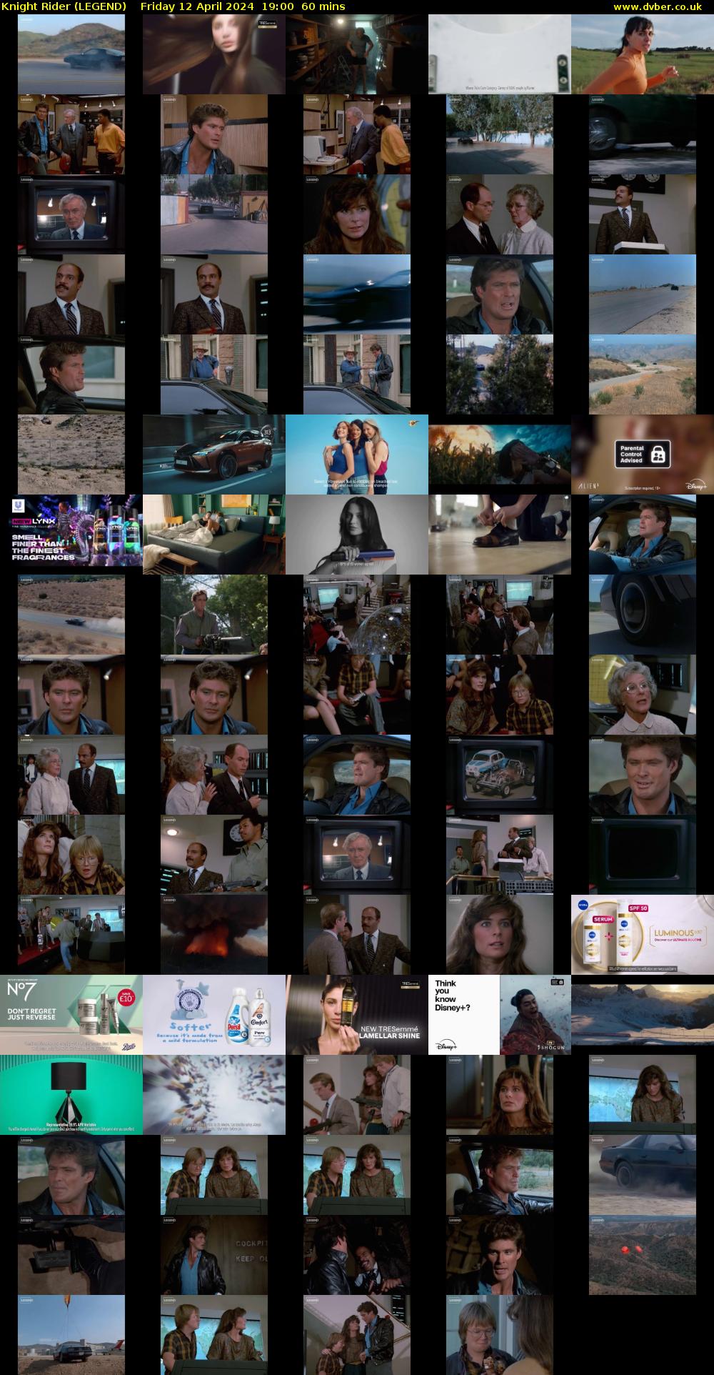 Knight Rider (LEGEND) Friday 12 April 2024 19:00 - 20:00