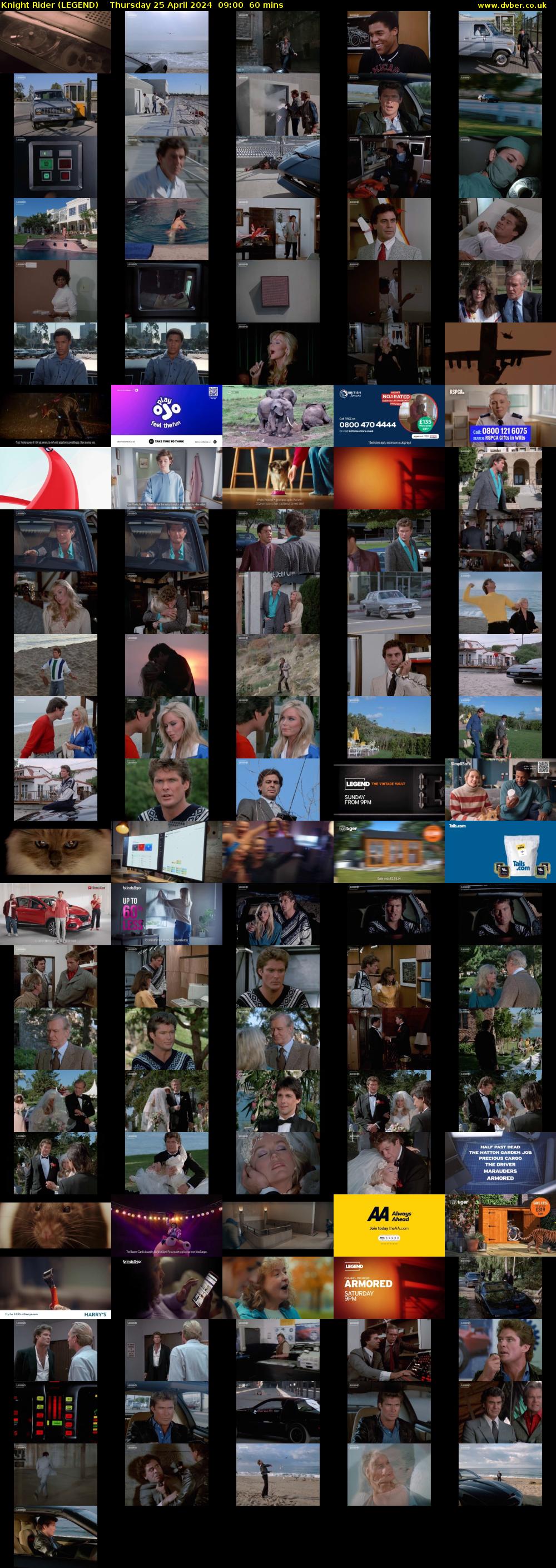 Knight Rider (LEGEND) Thursday 25 April 2024 09:00 - 10:00