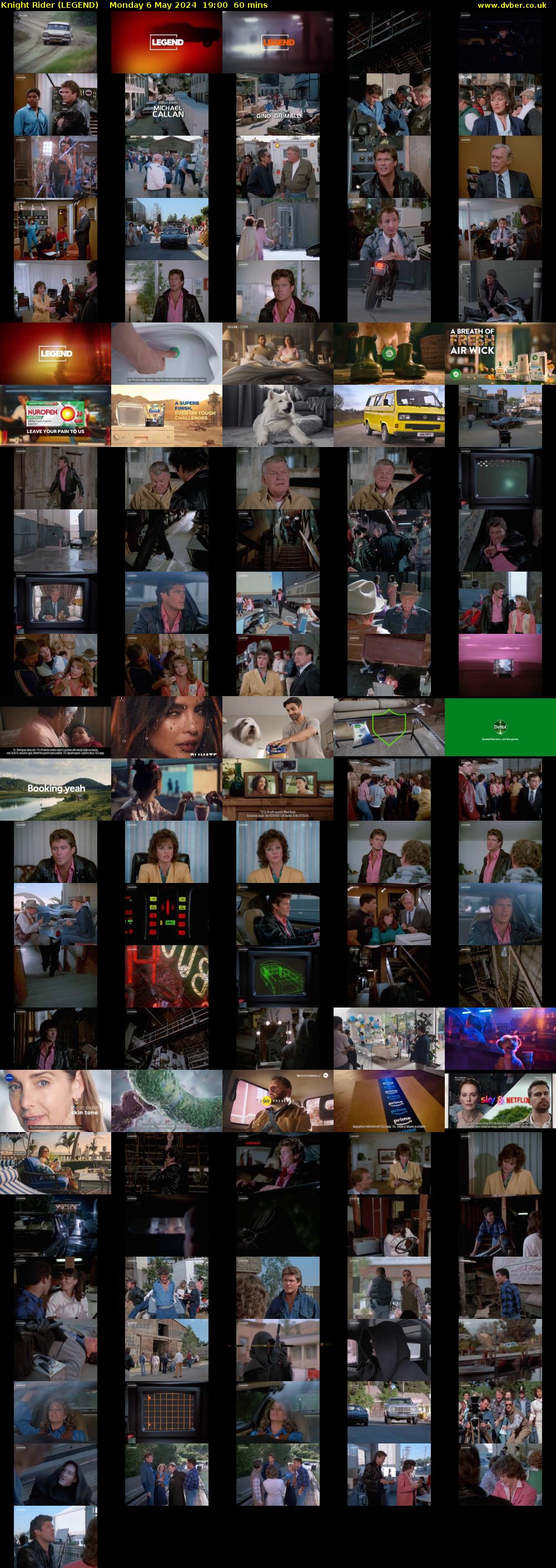 Knight Rider (LEGEND) Monday 6 May 2024 19:00 - 20:00
