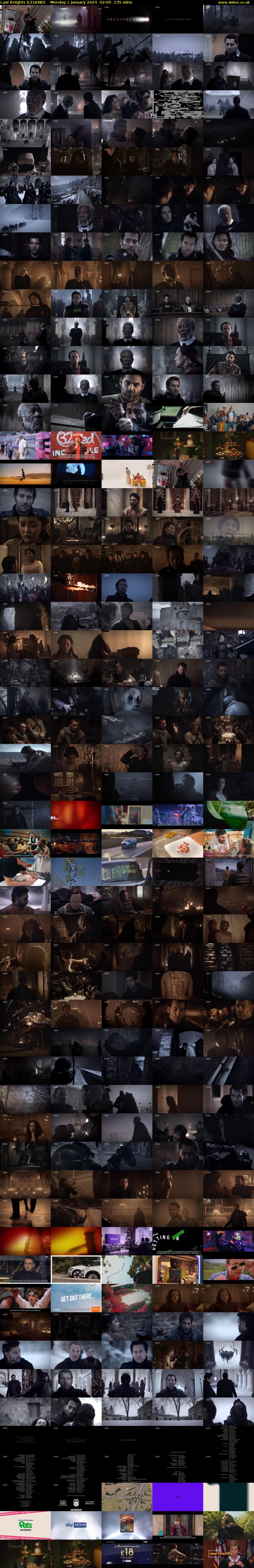 Last Knights (LEGEND) Monday 1 January 2024 02:05 - 04:20