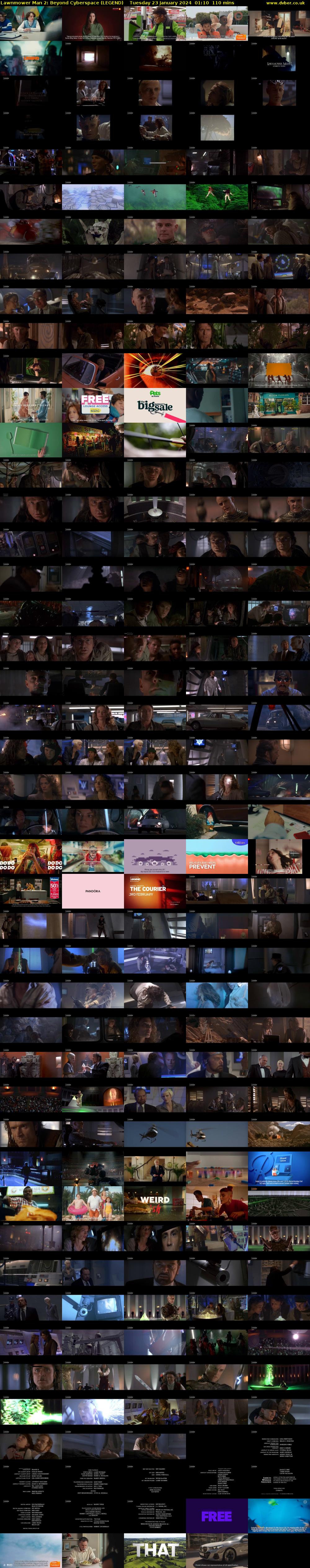 Lawnmower Man 2: Beyond Cyberspace (LEGEND) Tuesday 23 January 2024 01:10 - 03:00