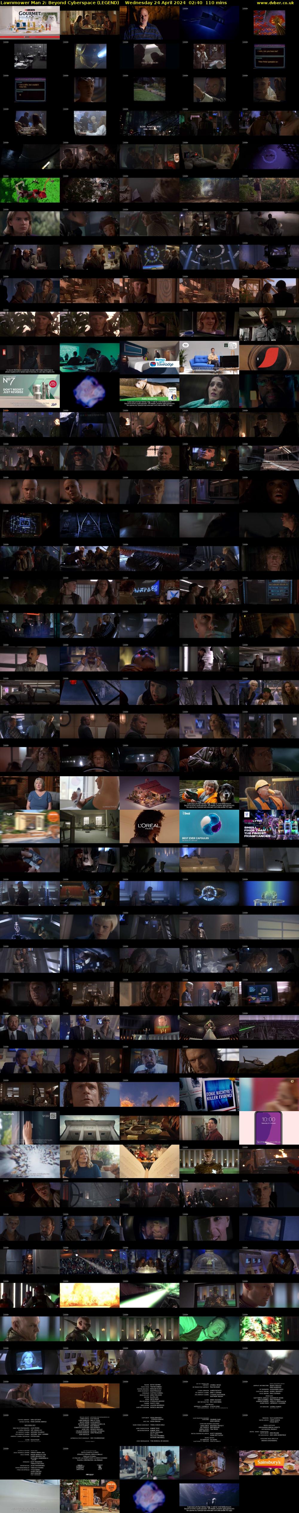 Lawnmower Man 2: Beyond Cyberspace (LEGEND) Wednesday 24 April 2024 02:40 - 04:30