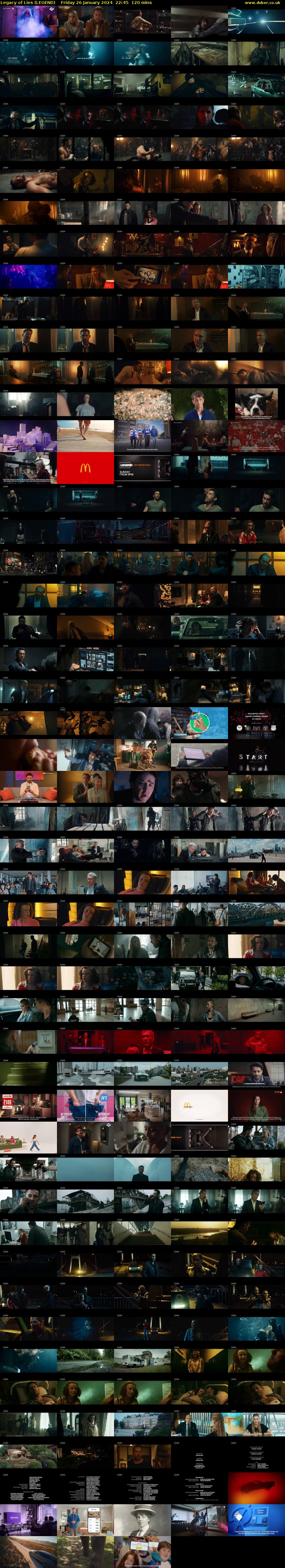Legacy of Lies (LEGEND) Friday 26 January 2024 22:45 - 00:45