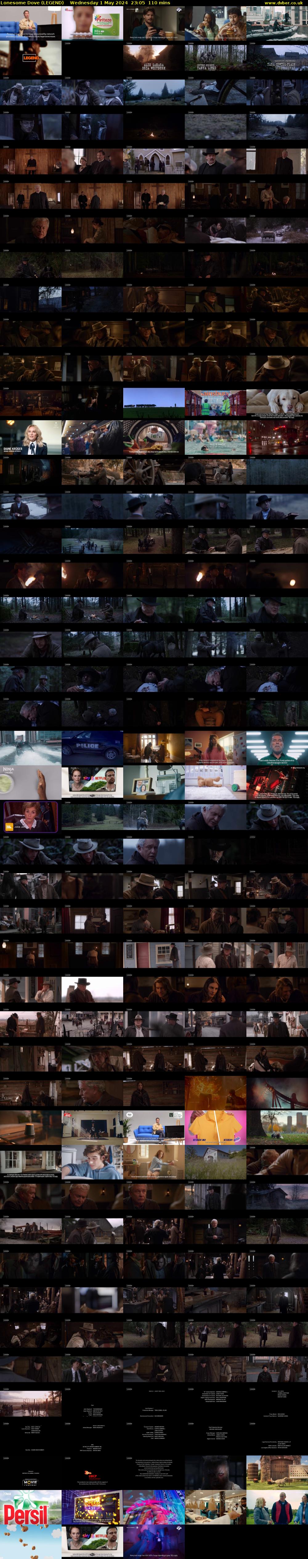 Lonesome Dove (LEGEND) Wednesday 1 May 2024 23:05 - 00:55