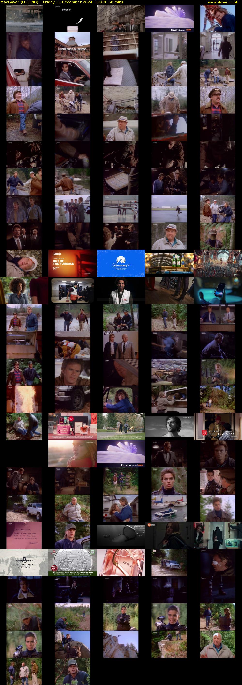 MacGyver (LEGEND) Friday 13 December 2024 10:00 - 11:00