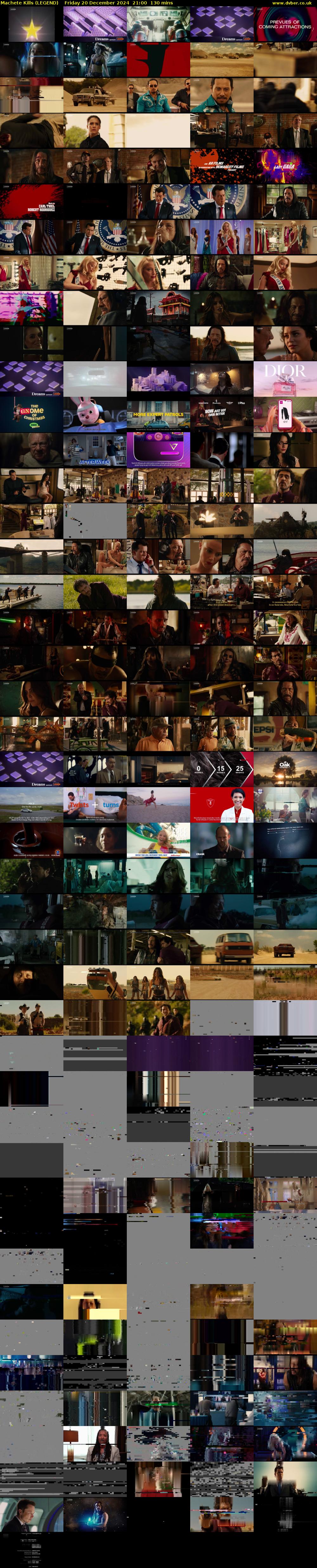 Machete Kills (LEGEND) Friday 20 December 2024 21:00 - 23:10