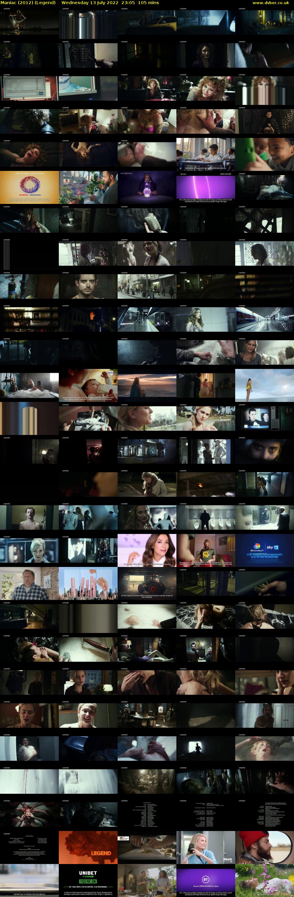 Maniac (2012) (Legend) Wednesday 13 July 2022 23:05 - 00:50