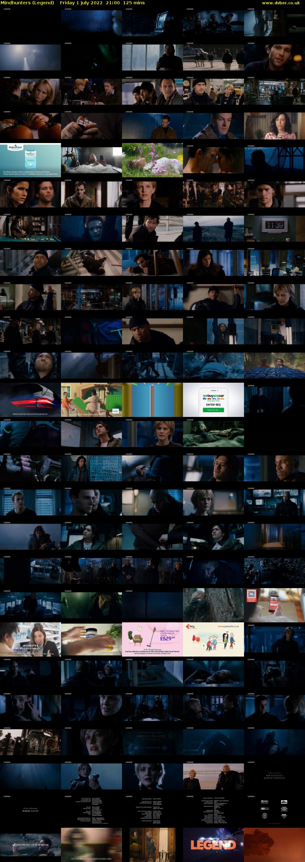 Mindhunters (Legend) Friday 1 July 2022 21:00 - 23:05