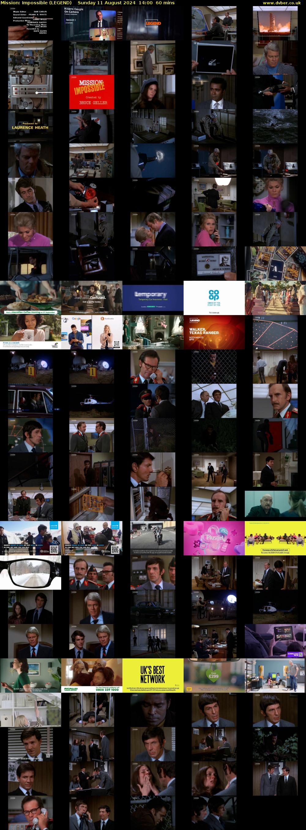 Mission: Impossible (LEGEND) Sunday 11 August 2024 14:00 - 15:00