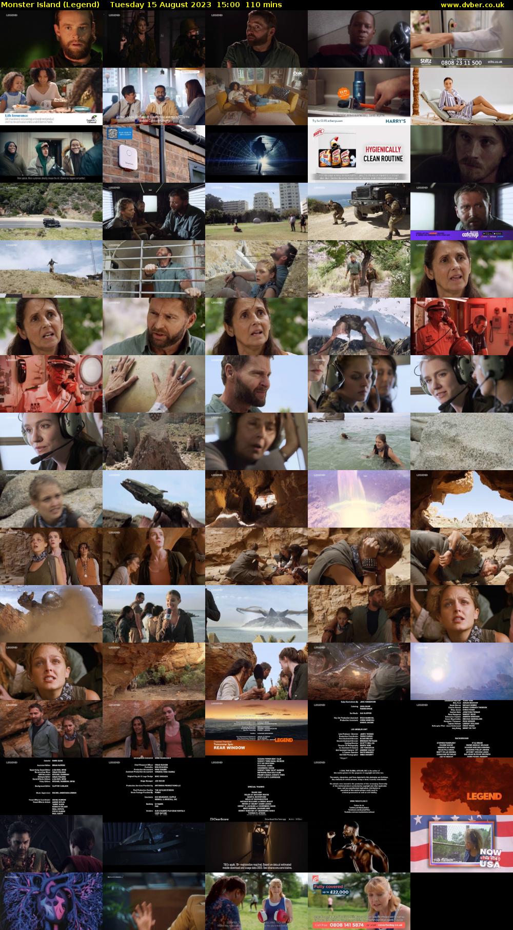 Monster Island (Legend) Tuesday 15 August 2023 15:00 - 16:50