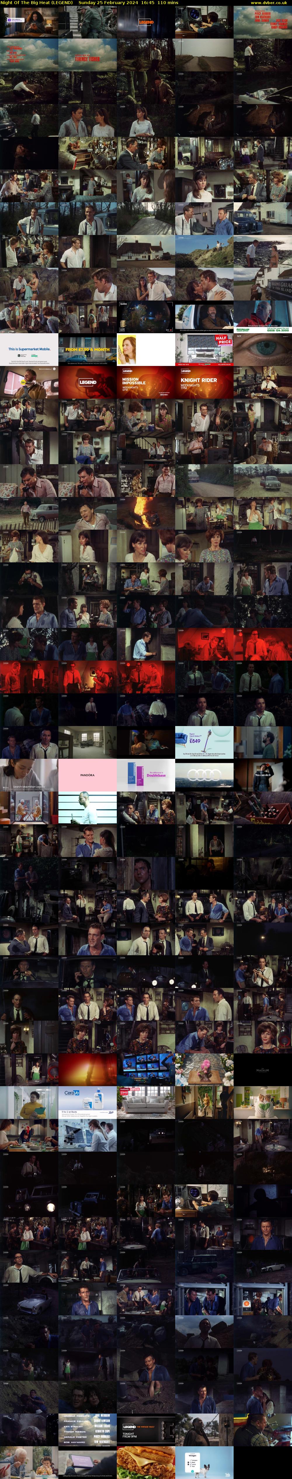 Night Of The Big Heat (LEGEND) Sunday 25 February 2024 16:45 - 18:35