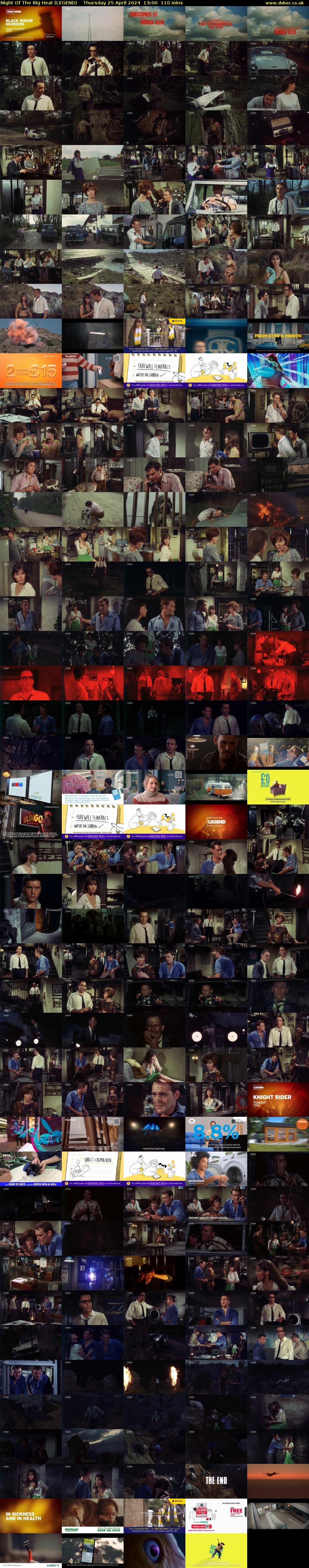 Night Of The Big Heat (LEGEND) Thursday 25 April 2024 13:00 - 14:50