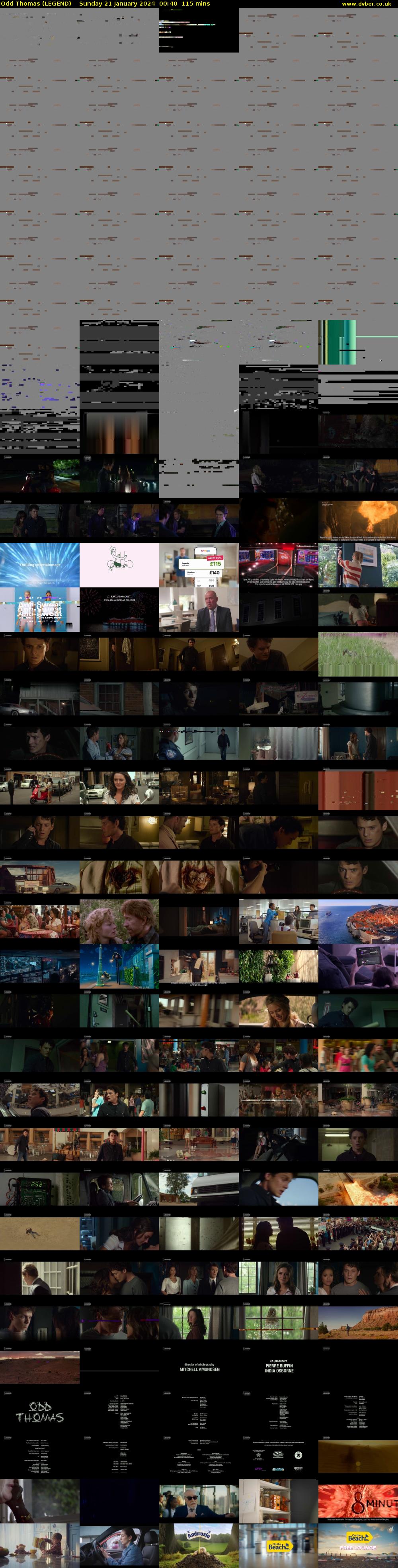 Odd Thomas (LEGEND) Sunday 21 January 2024 00:40 - 02:35