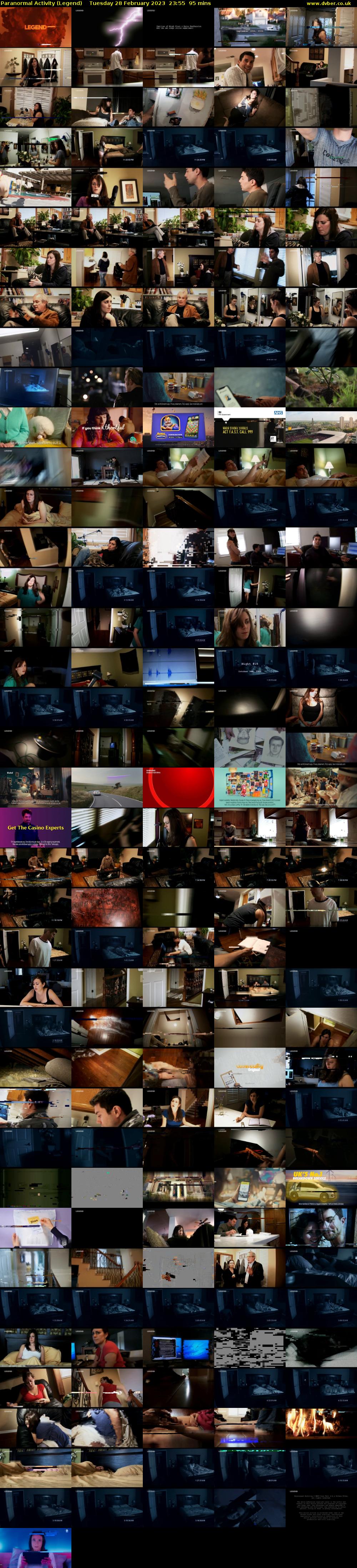 Paranormal Activity (Legend) Tuesday 28 February 2023 23:55 - 01:30