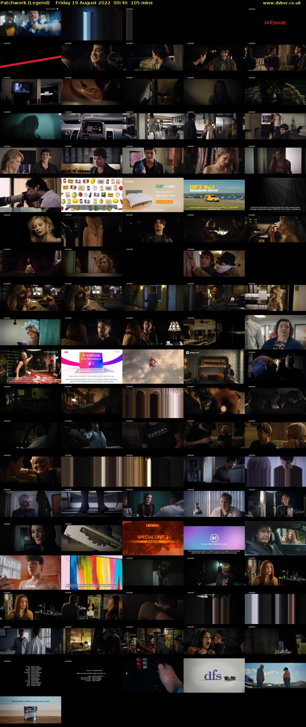 Patchwork (Legend) Friday 19 August 2022 00:40 - 02:25