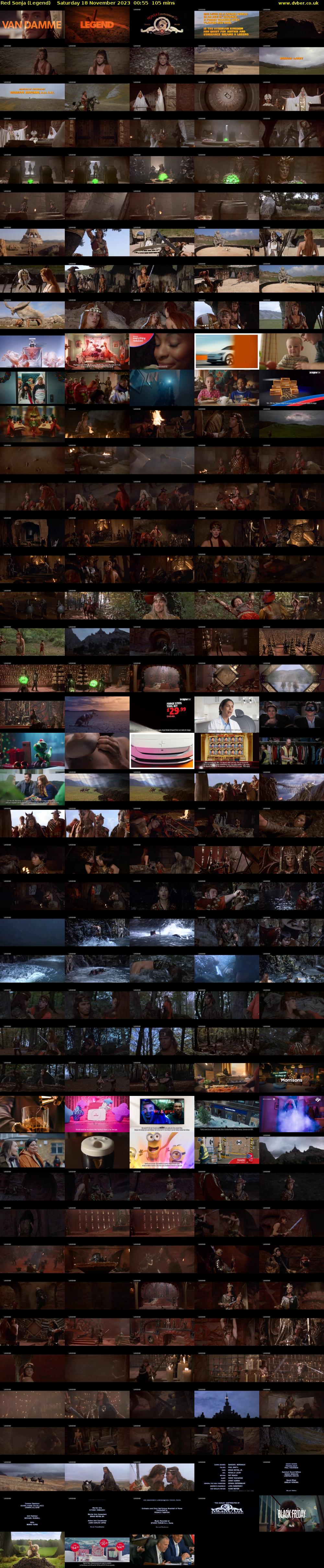Red Sonja (Legend) Saturday 18 November 2023 00:55 - 02:40