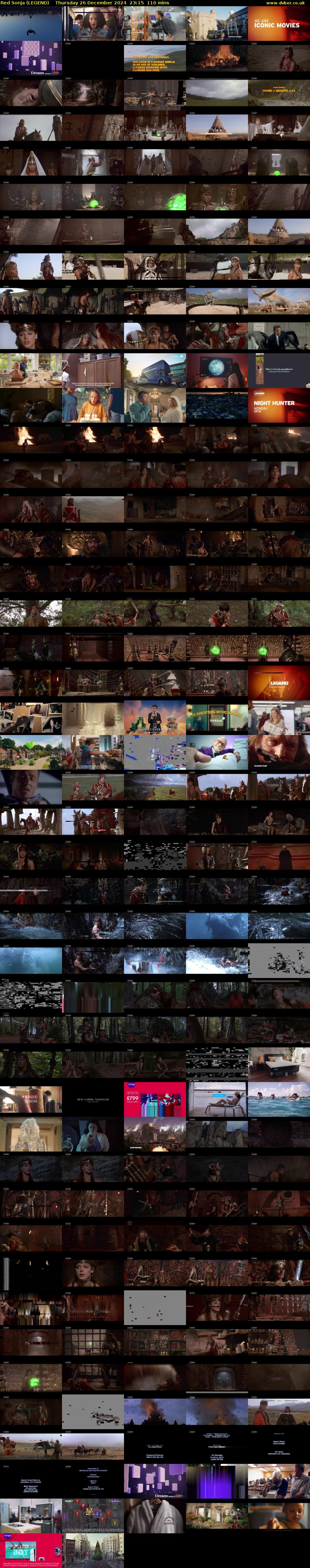 Red Sonja (LEGEND) Thursday 26 December 2024 23:15 - 01:05