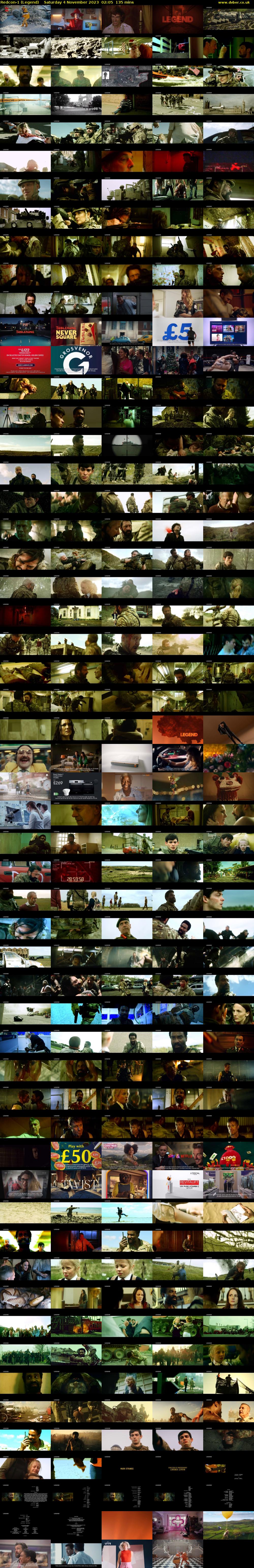 Redcon-1 (Legend) Saturday 4 November 2023 02:05 - 04:20