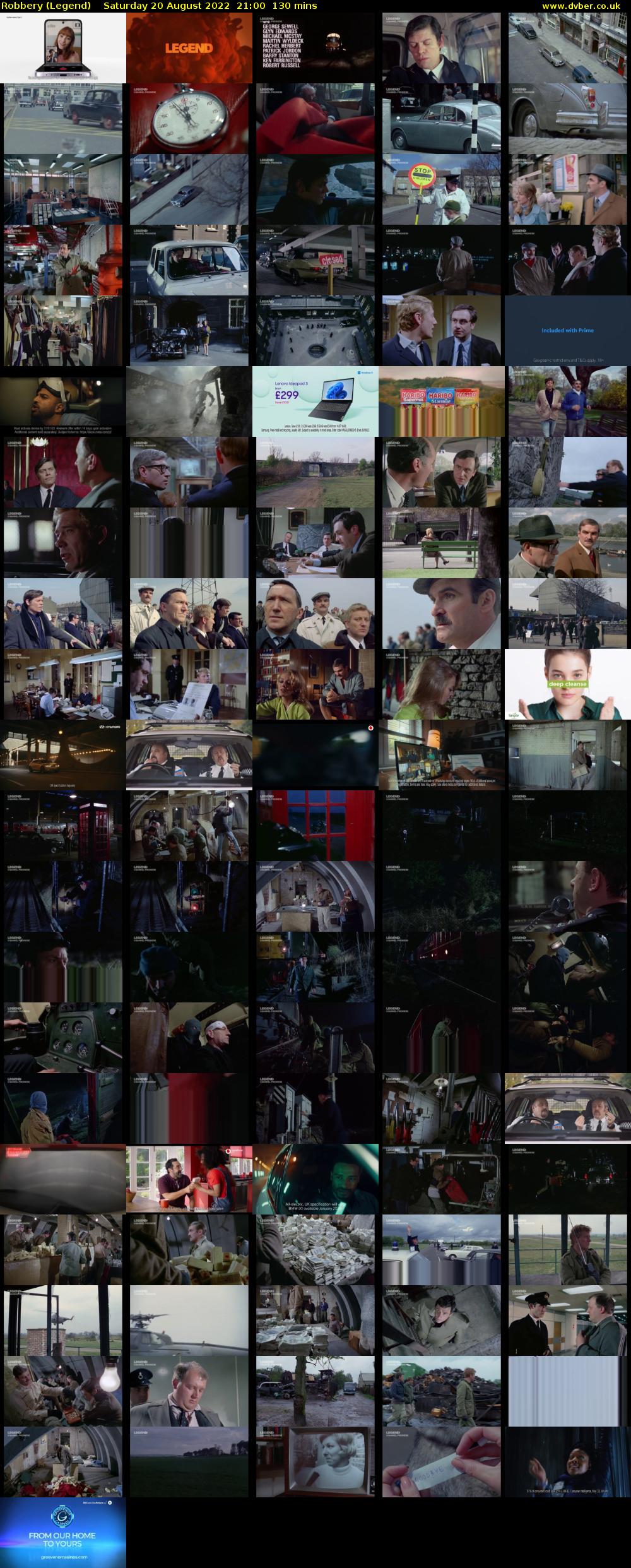 Robbery (Legend) Saturday 20 August 2022 21:00 - 23:10