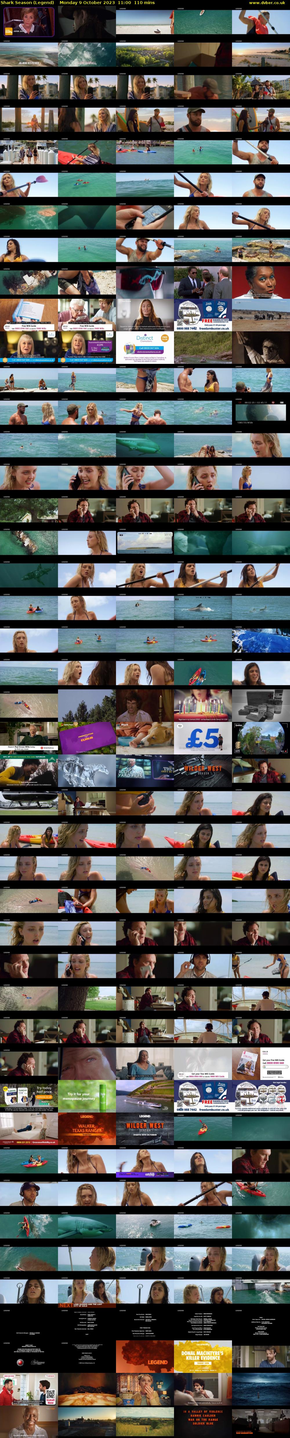 Shark Season (Legend) Monday 9 October 2023 11:00 - 12:50