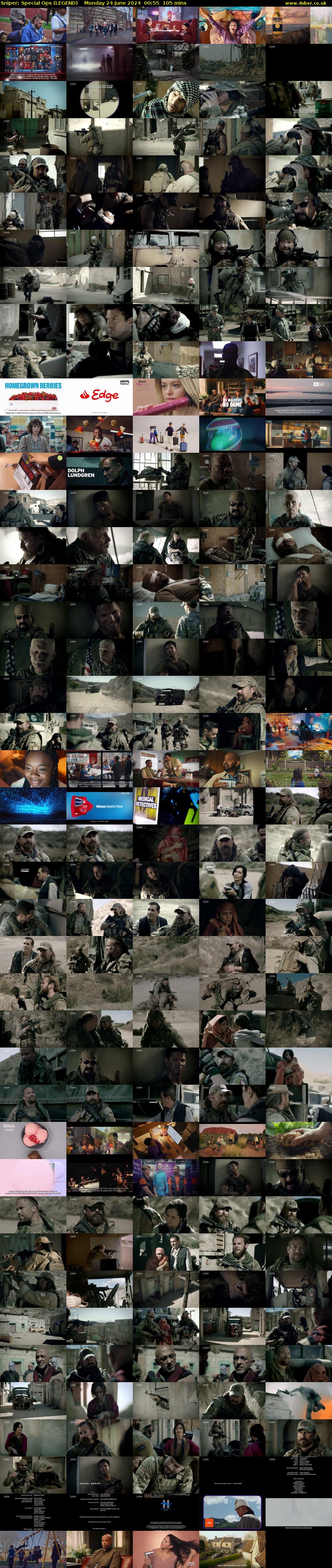 Sniper: Special Ops (LEGEND) Monday 24 June 2024 00:55 - 02:40