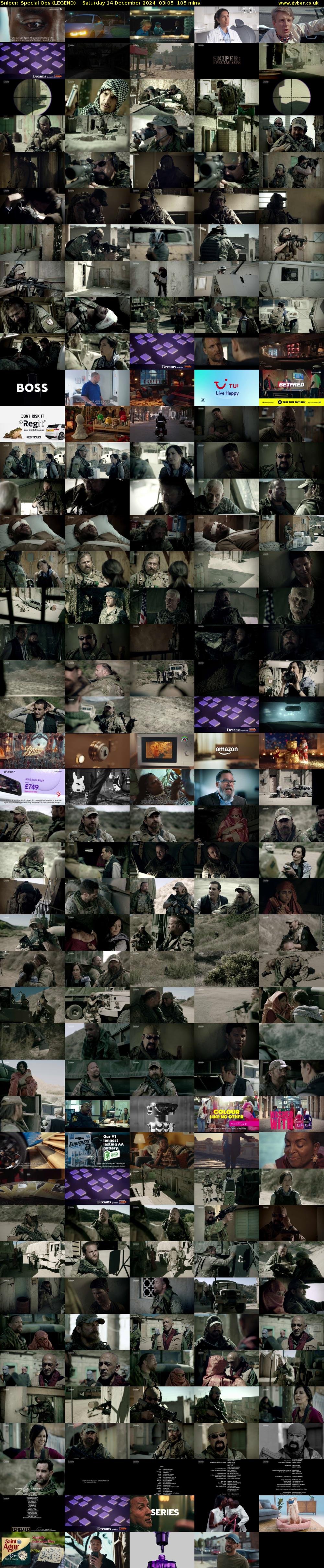Sniper: Special Ops (LEGEND) Saturday 14 December 2024 03:05 - 04:50