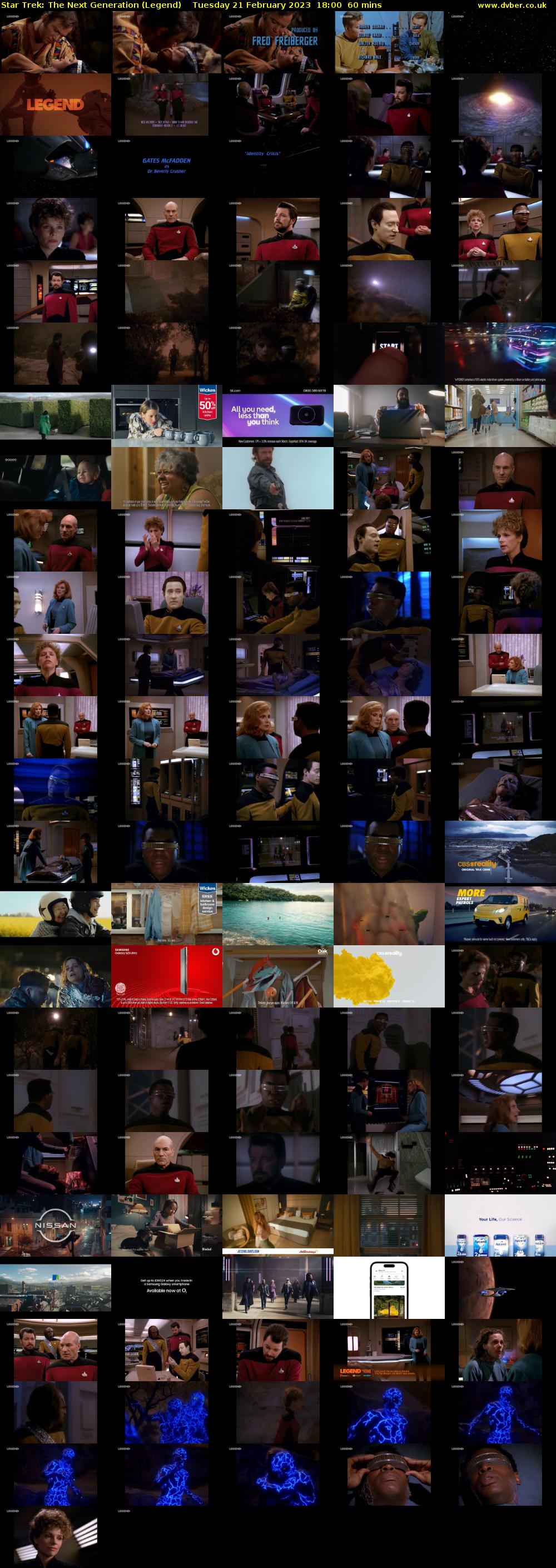 Star Trek: The Next Generation (Legend) Tuesday 21 February 2023 18:00 - 19:00