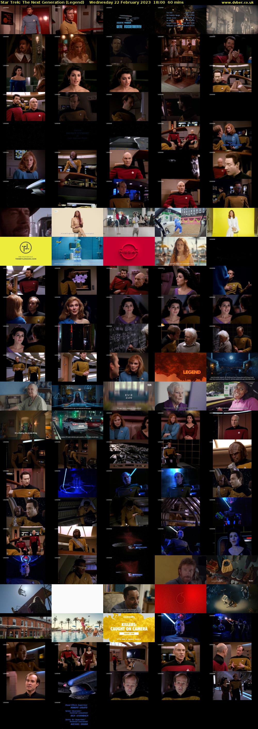 Star Trek: The Next Generation (Legend) Wednesday 22 February 2023 18:00 - 19:00