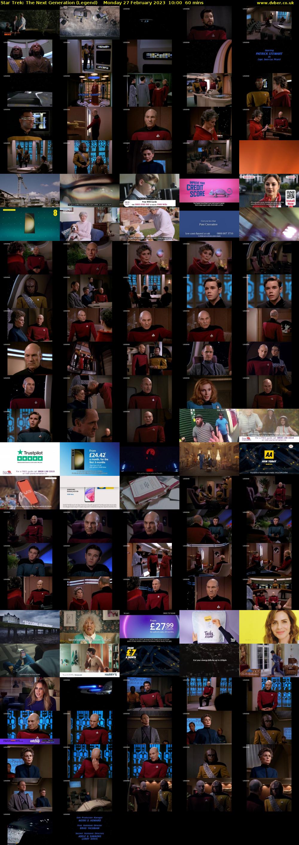 Star Trek: The Next Generation (Legend) Monday 27 February 2023 10:00 - 11:00