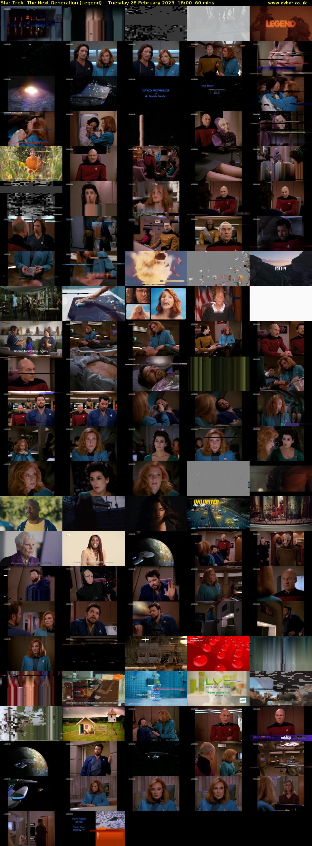 Star Trek: The Next Generation (Legend) Tuesday 28 February 2023 18:00 - 19:00