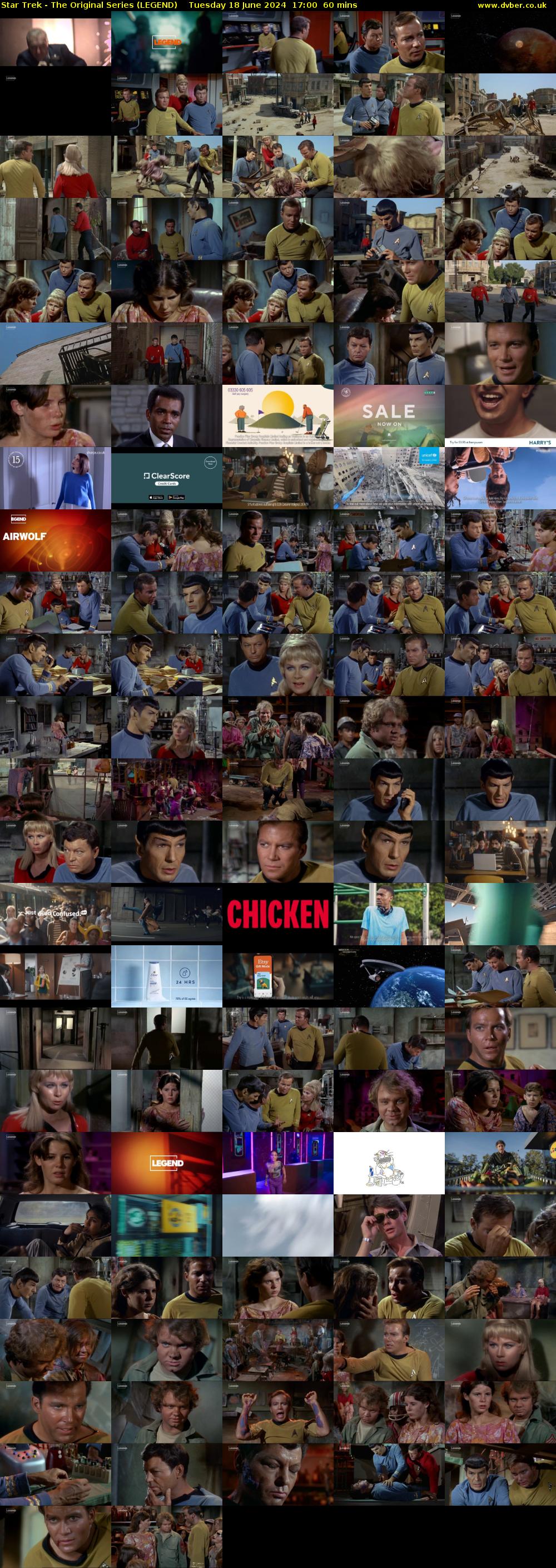 Star Trek - The Original Series (LEGEND) Tuesday 18 June 2024 17:00 - 18:00