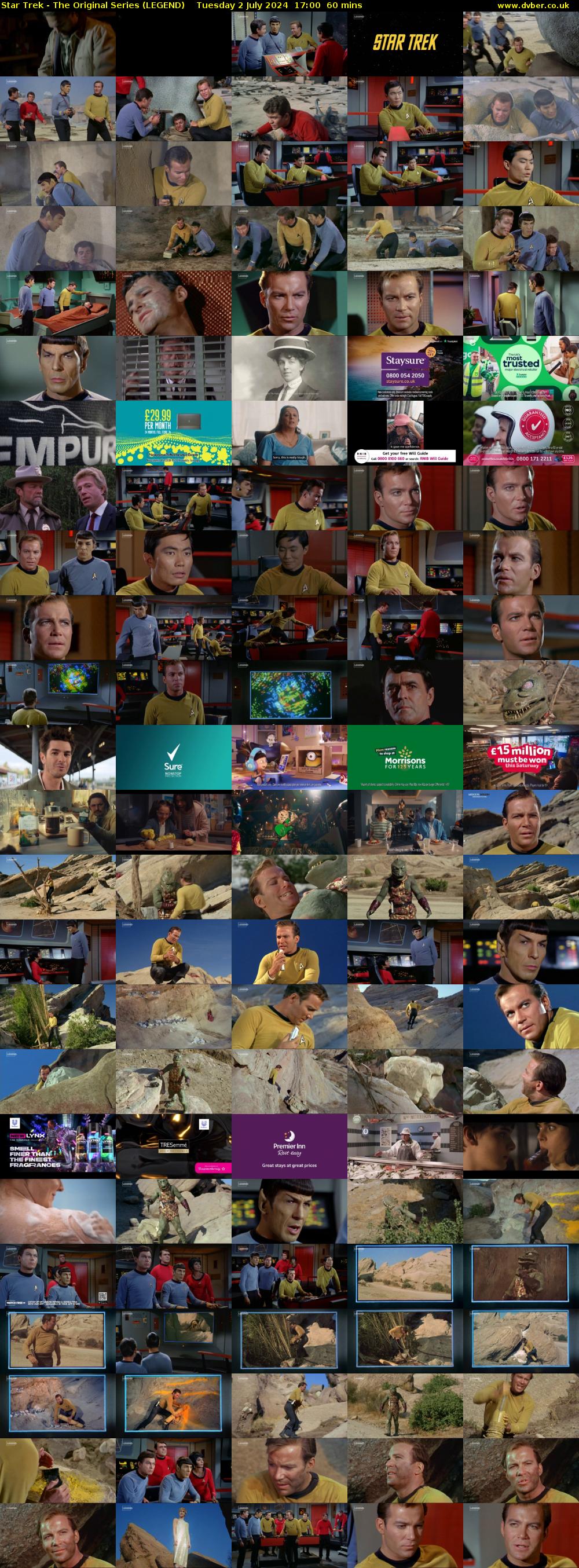 Star Trek - The Original Series (LEGEND) Tuesday 2 July 2024 17:00 - 18:00