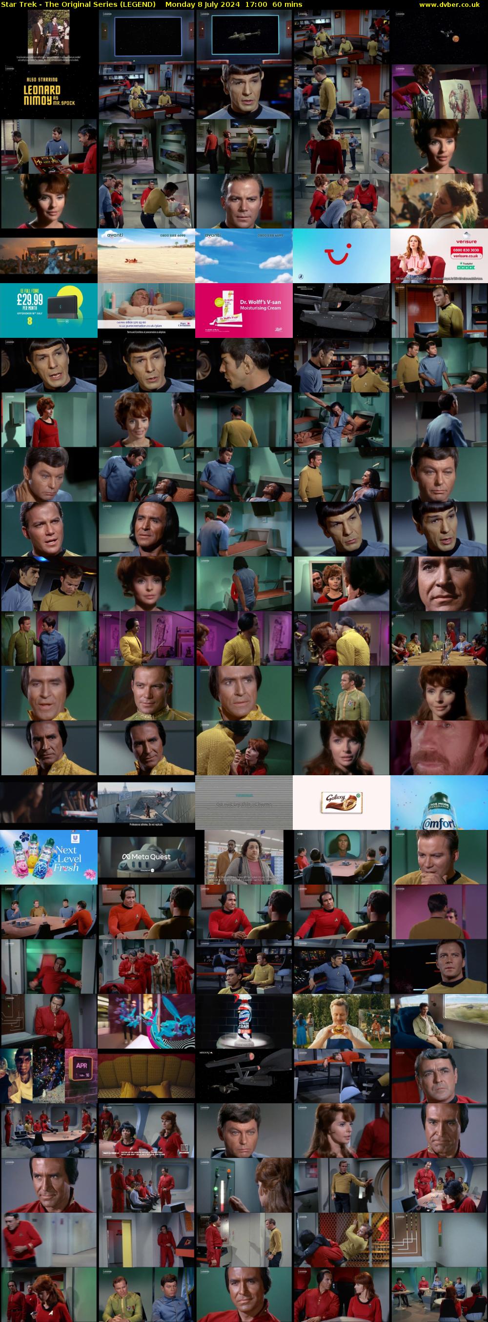 Star Trek - The Original Series (LEGEND) Monday 8 July 2024 17:00 - 18:00