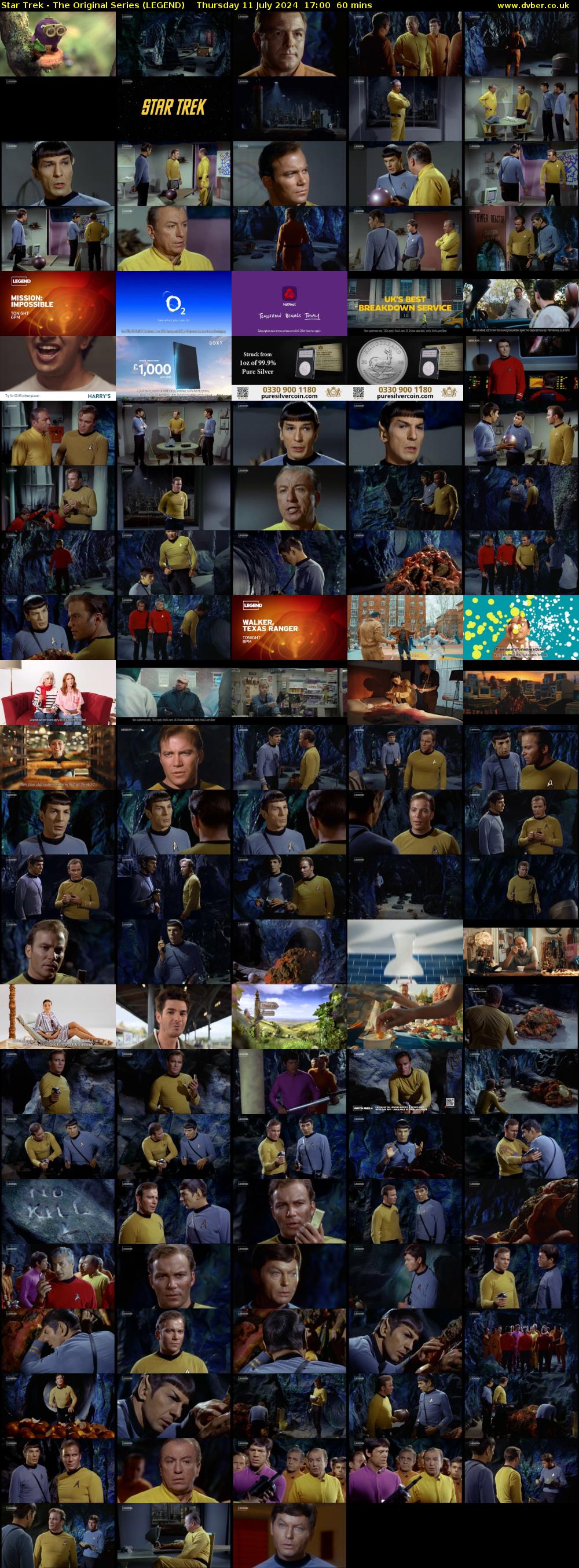 Star Trek - The Original Series (LEGEND) Thursday 11 July 2024 17:00 - 18:00